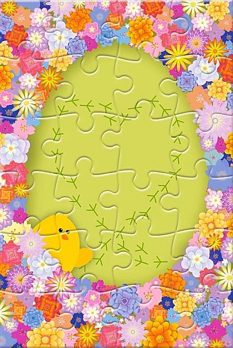 Puzzle 24 piese carte postala From Chick with Love 900640 Castorland [2]