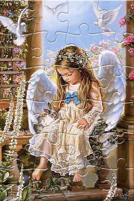 Puzzle 24 piese carte postala Tender Love 900619 Castorland [2]