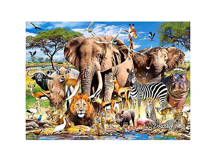 Puzzle 260 piese Savanna Animals Castorland 27545 [2]