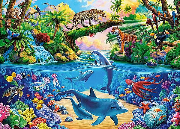 Puzzle 260 piese Wild Nature 27576 Castoland [2]