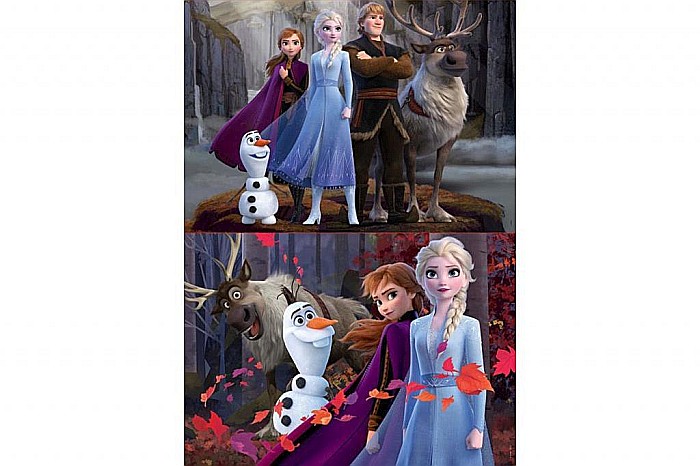 Puzzle 2x100 piese Frozen 2 18111 [2]