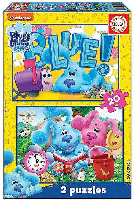 Puzzle 2x20 piese Baby Blues Clues & You Educa 19399 [1]