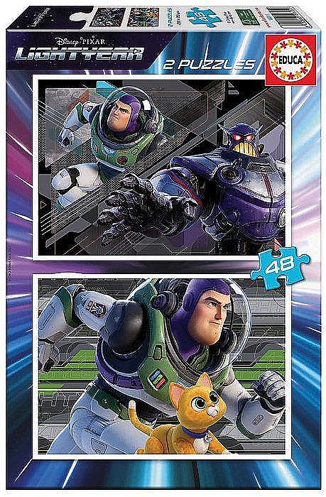 Puzzle 2x48 piese Lightyear EDUCA 19315 [1]