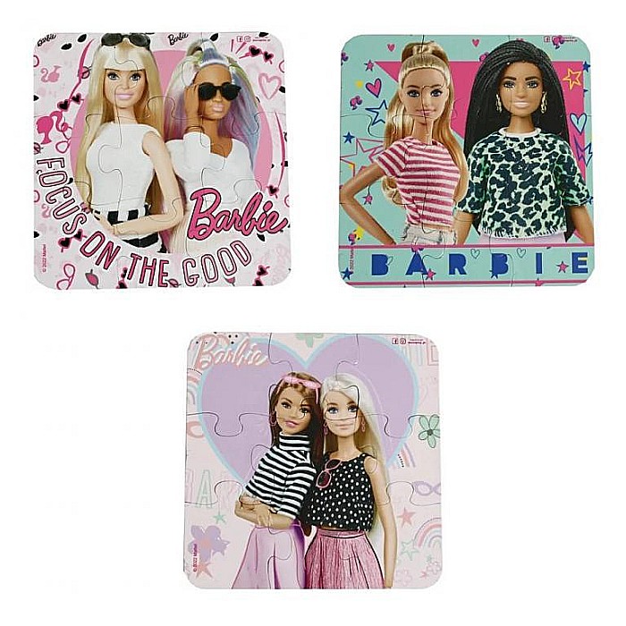 Puzzle 3 x 9 piese Barbie - Clasic [2]