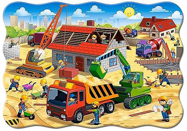 Puzzle 30 piese Pe Santier 3686 [2]