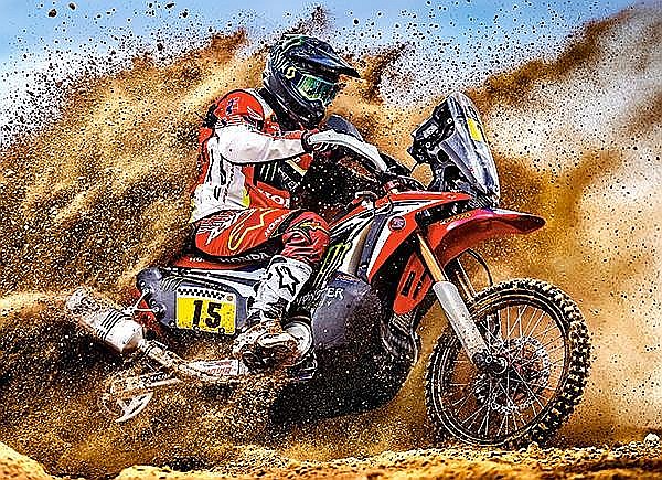 Puzzle 300 piese Motocicleta de Teren 30354 [2]
