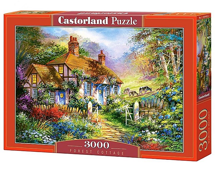 Puzzle 3000 piese Forest Cottage 300402 [1]