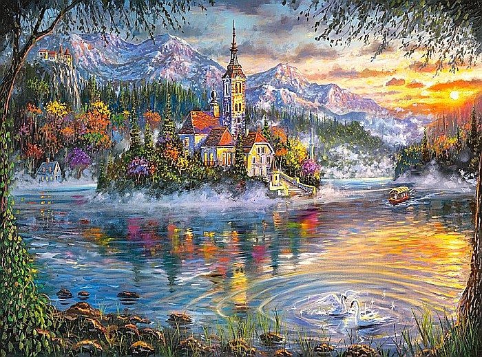Puzzle 3000 piese Frumusetea Toamnei 300495 [2]