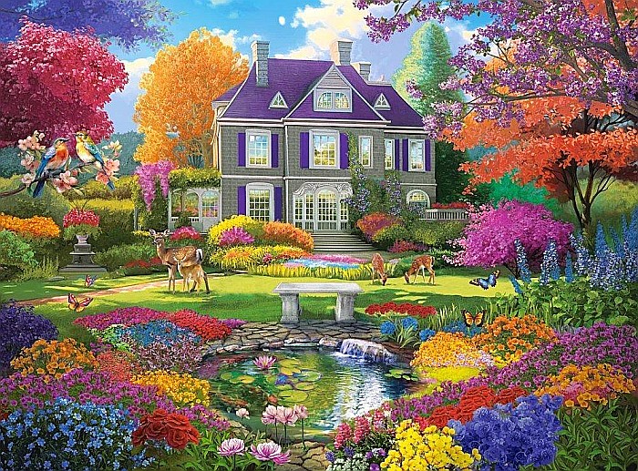 Puzzle 3000 piese Garden of Dreams Castorland 300655 [2]