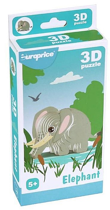 Puzzle 3D Elefant [1]