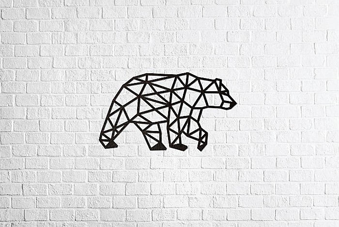 Puzzle 3D Lemn Bear Eco Wood Art [4]