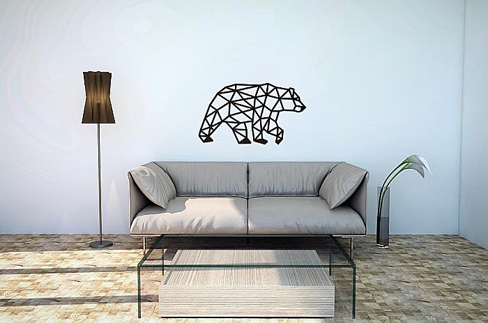 Puzzle 3D Lemn Bear Eco Wood Art [2]
