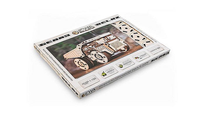 Puzzle 3D Lemn Belaz Mini Eco Wood Art [3]