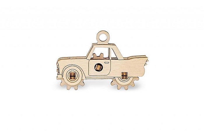 Puzzle 3D Lemn Car Eco Wood Art [1]