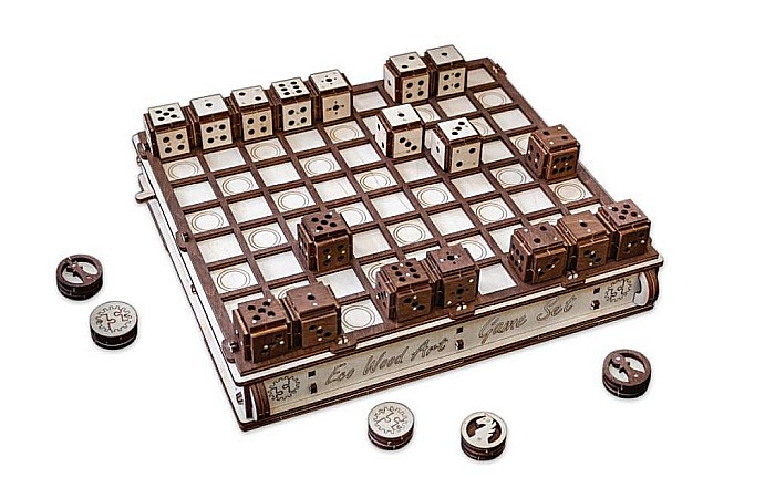 Puzzle 3D Lemn Gameset Eco Wood Art [1]