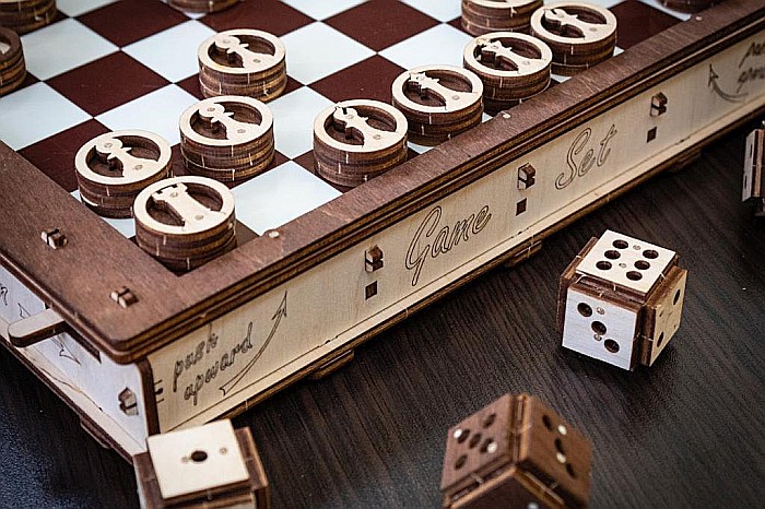 Puzzle 3D Lemn Gameset Eco Wood Art [2]