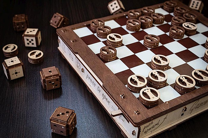 Puzzle 3D Lemn Gameset Eco Wood Art [3]
