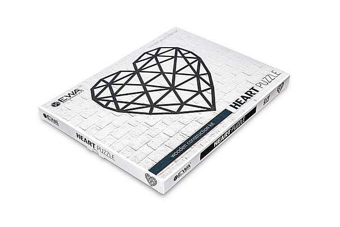 Puzzle 3D Lemn Heart Eco Wood Art [3]