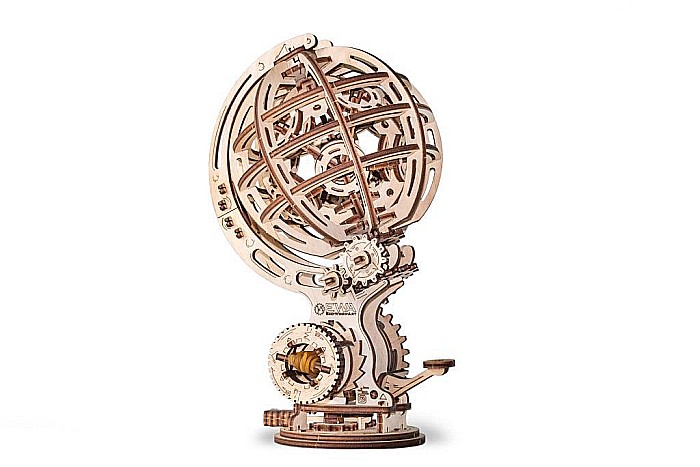 Puzzle 3D Lemn Kinetic Globe Eco Wood Art [4]