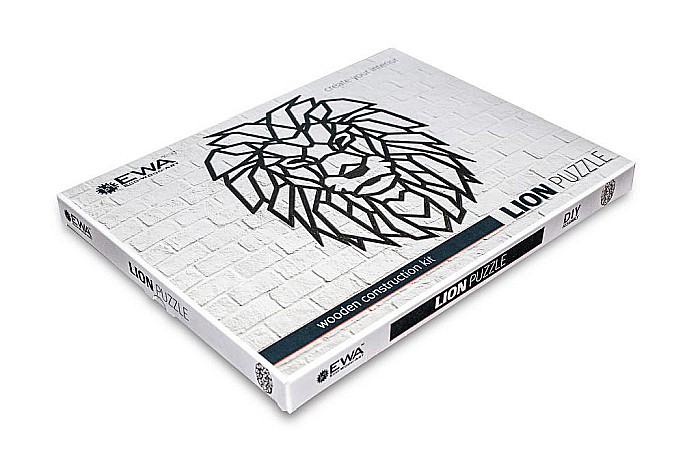 Puzzle 3D Lemn Lion Eco Wood Art [3]