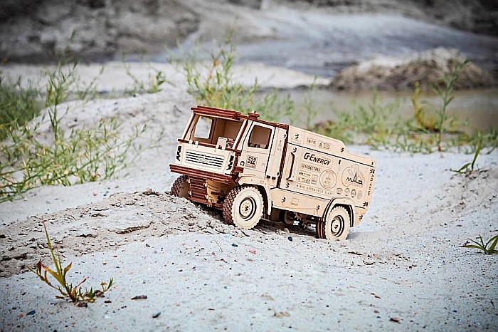Puzzle 3D Lemn MAZ 5309RR SCALE 1:30 Eco Wood Art [4]