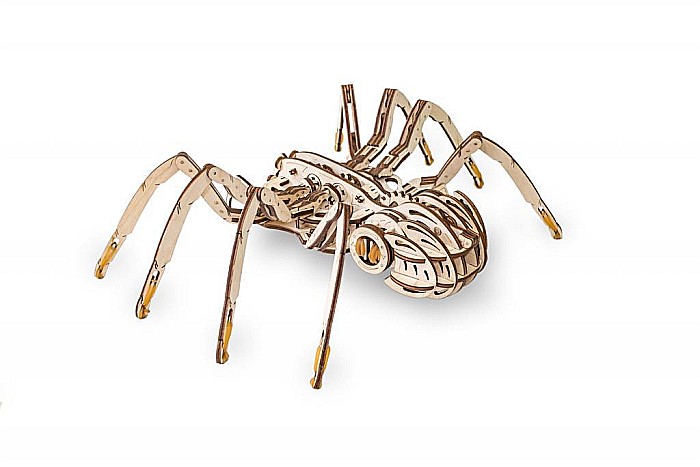 Puzzle 3D Lemn Spider Eco Wood Art [2]