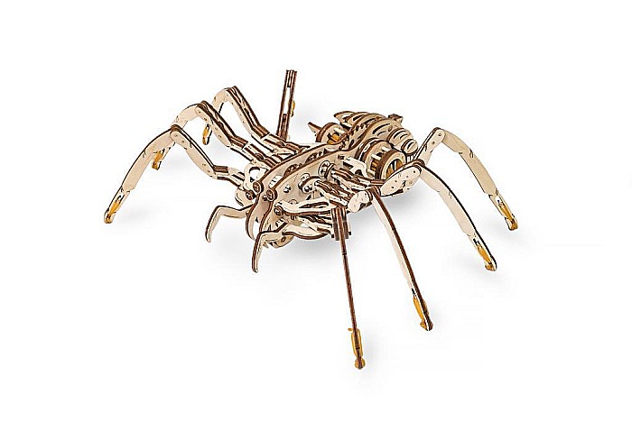 Puzzle 3D Lemn Spider Eco Wood Art [1]