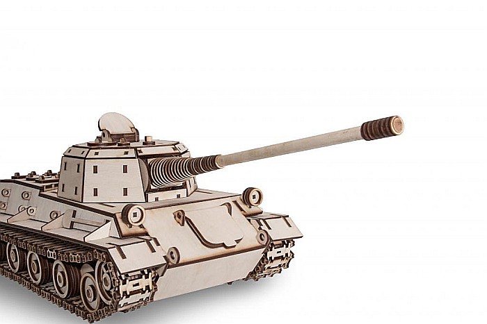 Puzzle 3D Lemn Tank Lowe Eco Wood Art [2]