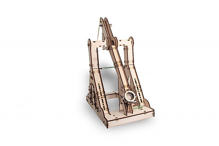 Puzzle 3D Lemn Trebuchet Eco Wood Art [4]