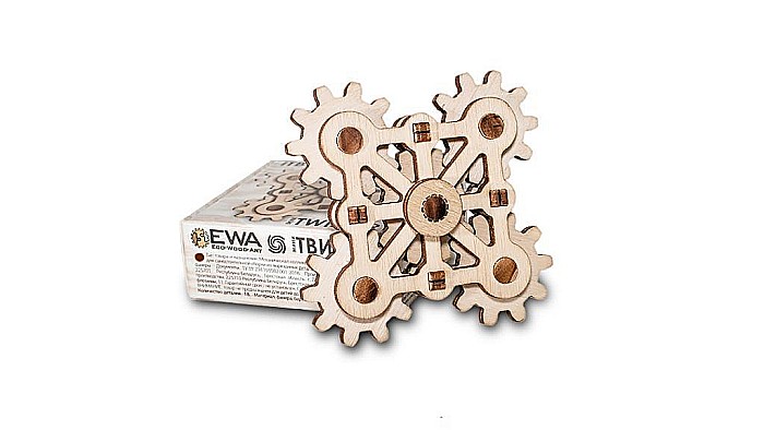 Puzzle 3D Lemn Twister Mini Eco Wood Art [2]