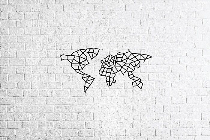 Puzzle 3D Lemn World Map Eco Wood Art [3]