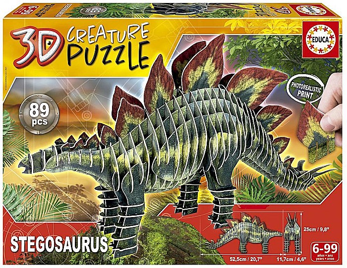 Puzzle 3D Stegosaurus Educa 19184 [1]