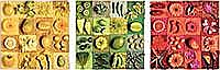 Puzzle 3x500 piese Deco Exotic Fruits and Flowers, Andrea Tilk 18454 [2]