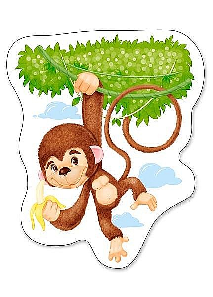 Puzzle 4 in 1 (3+4+6+9 piese) African Animals 5017 [6]