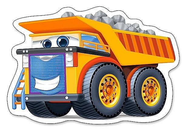 Puzzle 4 in 1 (3+4+6+9 piese) Funny Building Machines 5024 [6]