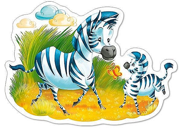 Puzzle 4 in 1 (4+5+6+7 piese) Animalele Africii 4454 [4]