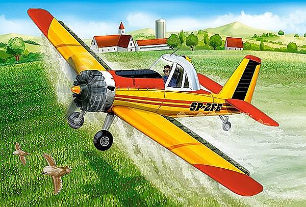Puzzle 4 in 1 (8+12+15+20 piese) Masinarii de ferma 41039 [3]