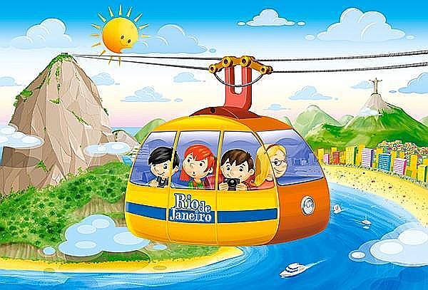 Puzzle 4 in 1 (8+12+15+20 piese) Traverseaza Lumea 41015 [3]