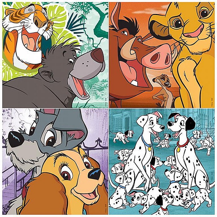 Puzzle 4 in 1 Disney Animals 2 18628 [2]