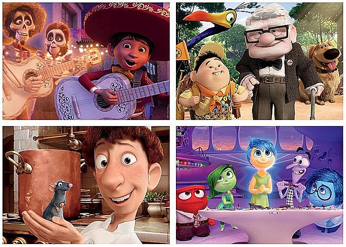 Puzzle 4 in 1 Disney Pixar 18625 [2]