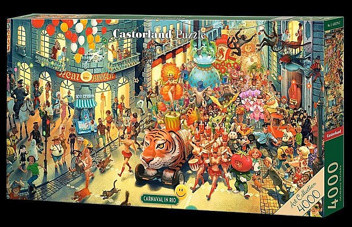 Puzzle 4000 piese Carnaval in Rio - Art Collection Castorland 400379 [1]