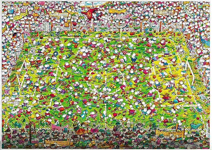 Puzzle 4000 piese Crazy World Cup Heye 29072 [2]