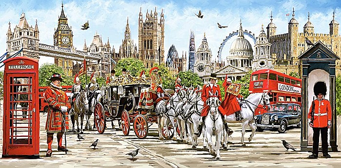 Puzzle 4000 piese Mandria Londrei 400300 [2]