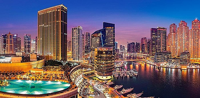 Puzzle 4000 piese Marina Pano Dubai 400195 [2]