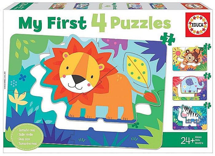 Puzzle 5-6-7-8 piese My First 4 Puzzles 18897 EDUCA [1]