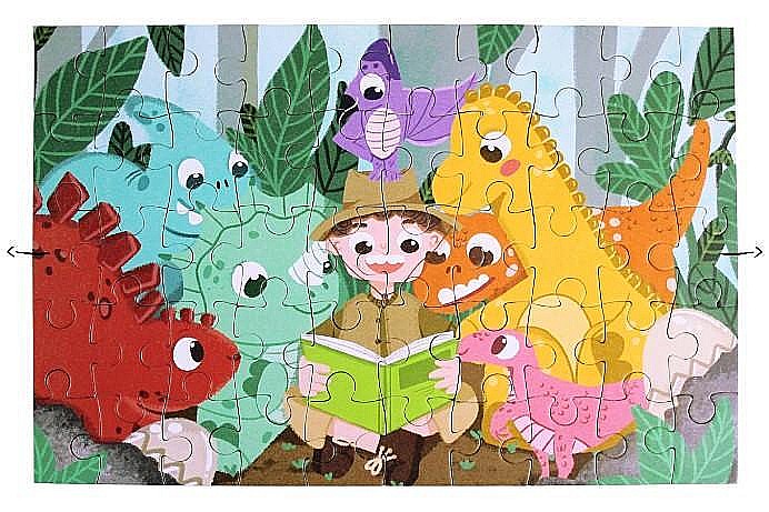 Puzzle 50 piese Dinosauri [2]