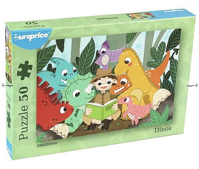 Puzzle 50 piese Dinosauri [1]