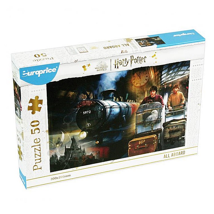 Puzzle 50 piese Harry Potter All Aboard EP [1]