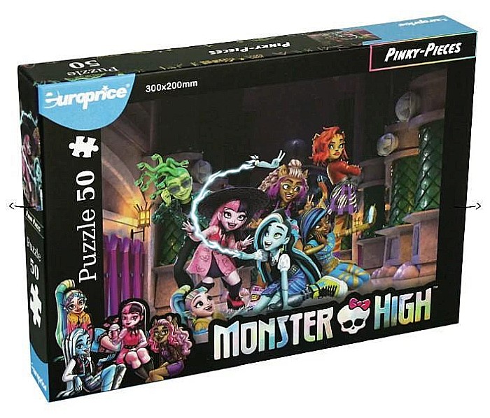 Puzzle 50 piese Monster High Pinky Pieces [1]