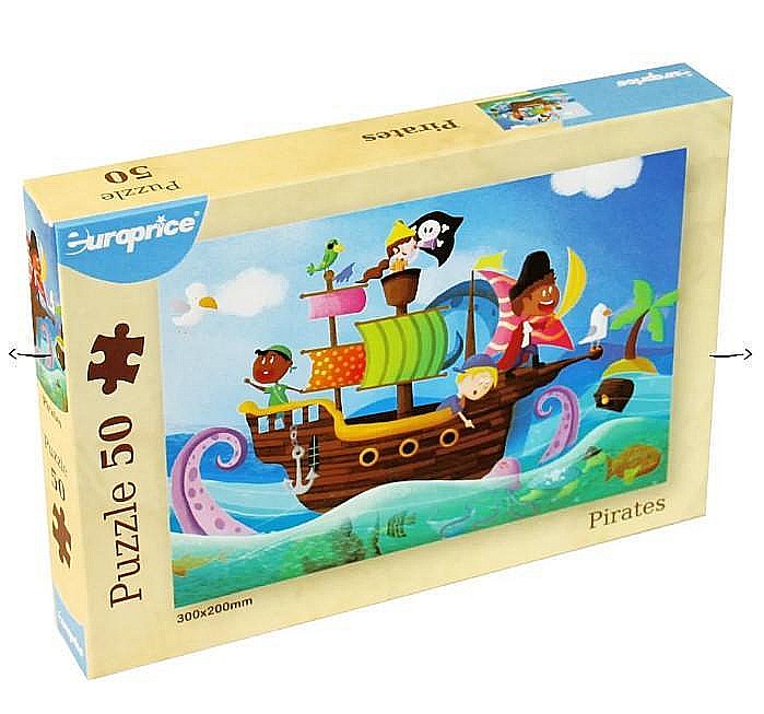 Puzzle 50 piese Pirati [1]